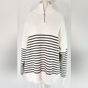 Joan Vass New York striped sweater